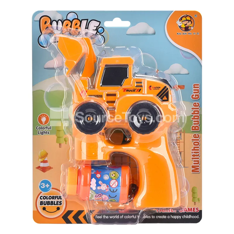 Excavator Bubble Gun with Lights