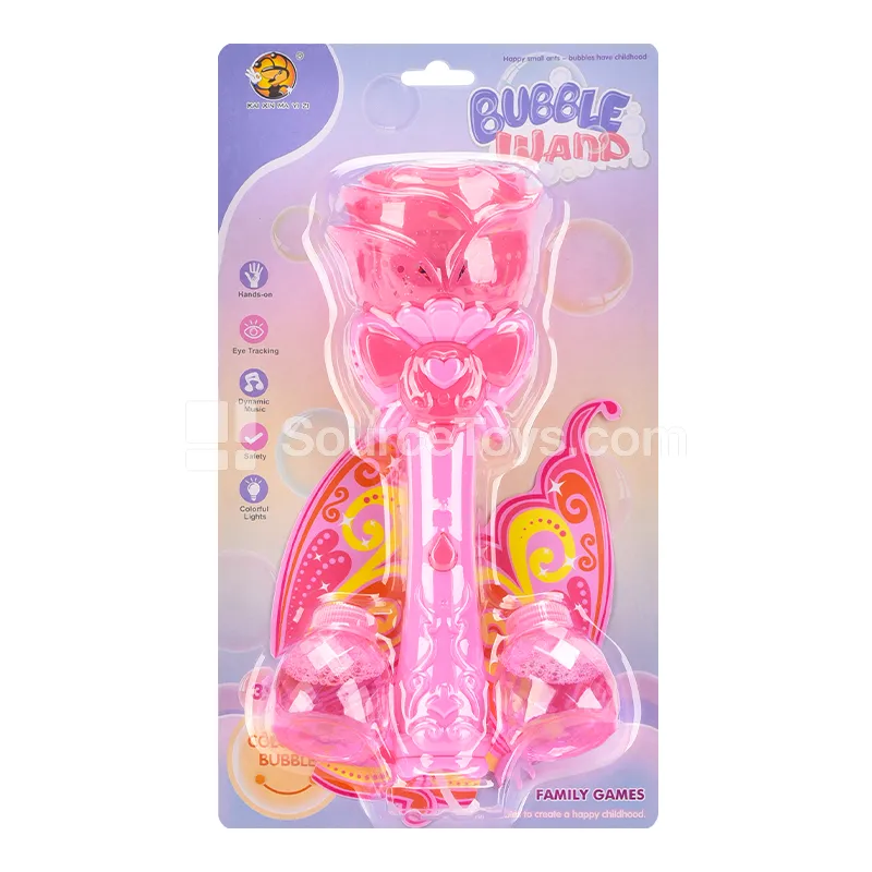 Multi-Hole Rose Bubble Wand Multi-Hole Rose Bubble Wand