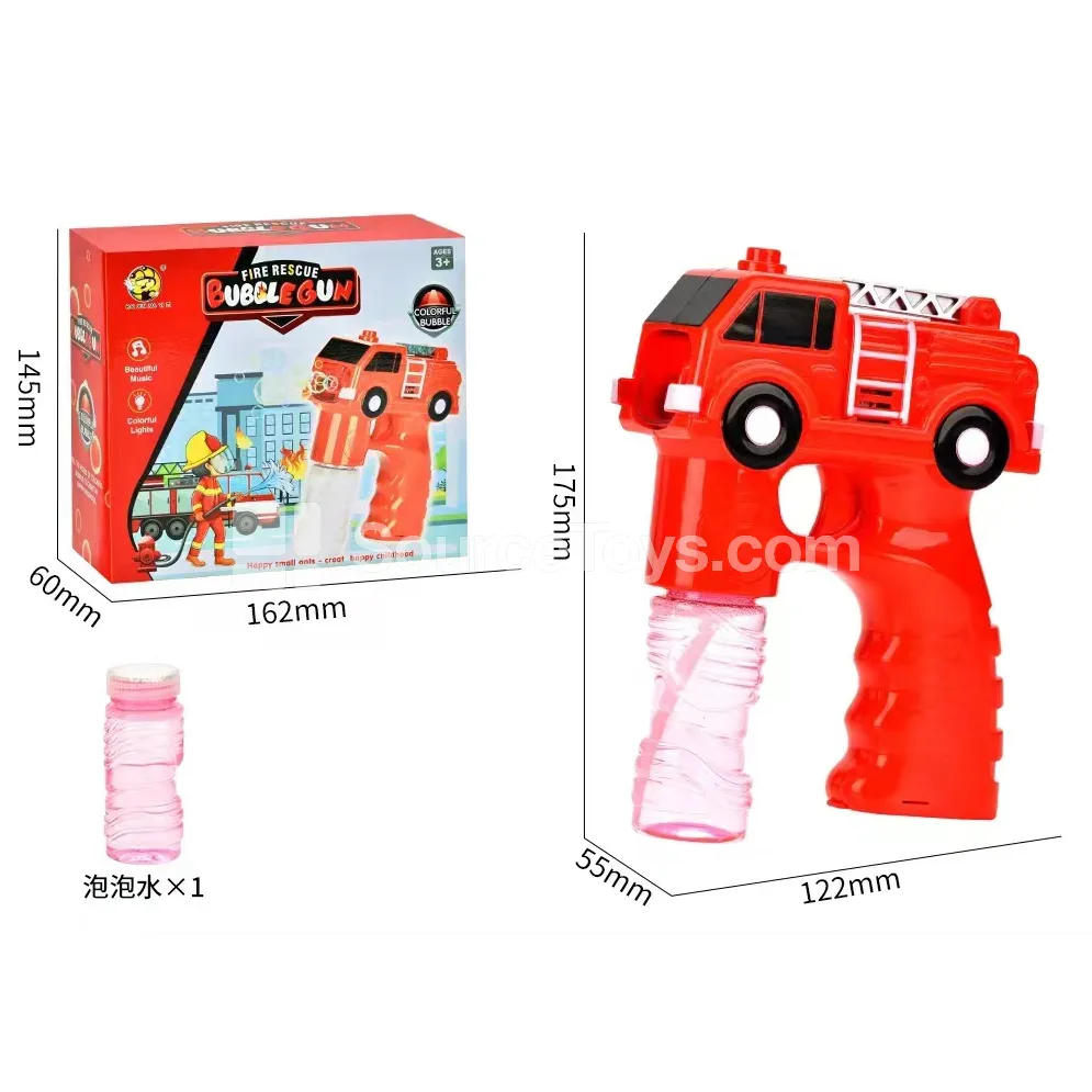 Electric Firefighter Bubble Gun