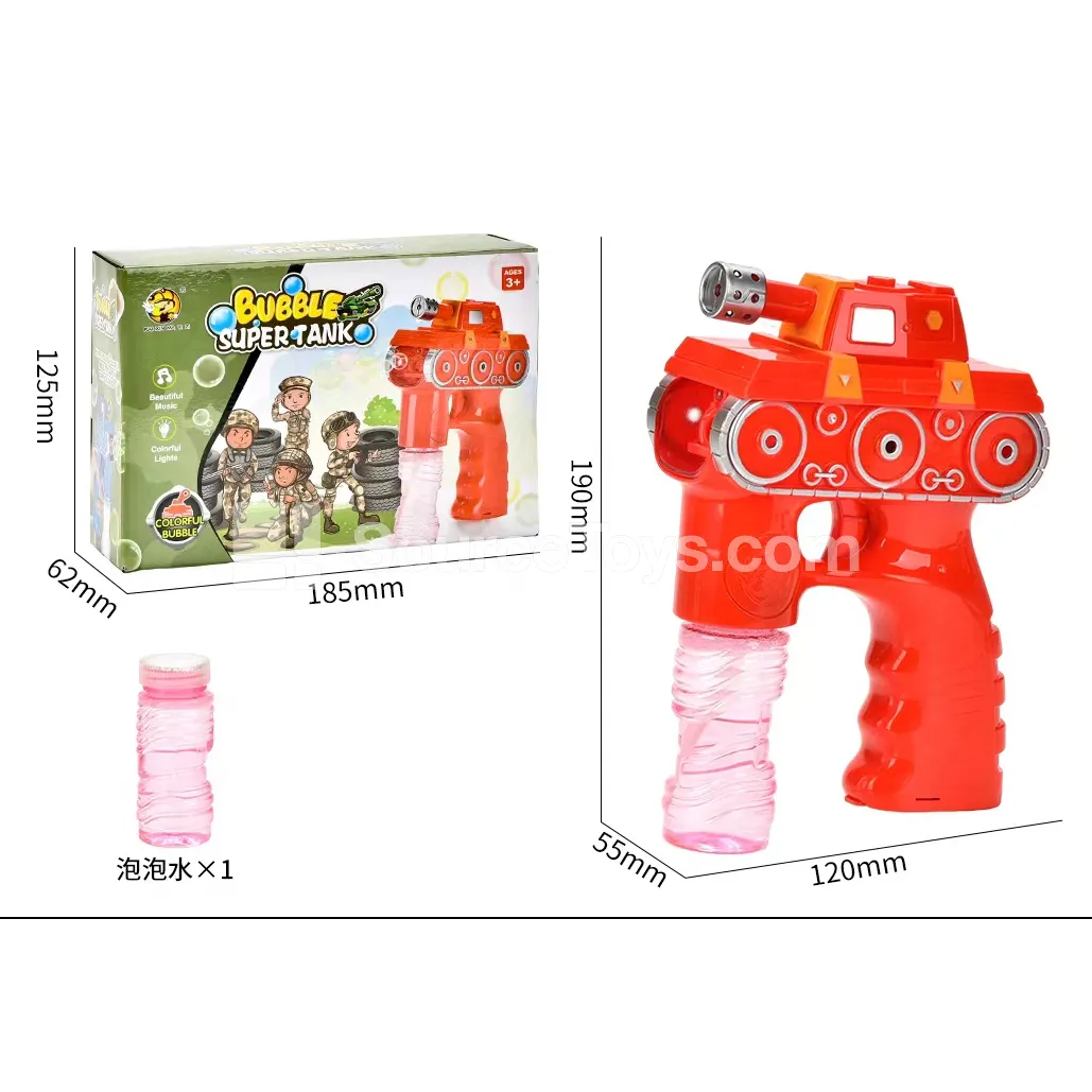 Electric Tank Bubble Gun Electric Tank Bubble Gun
