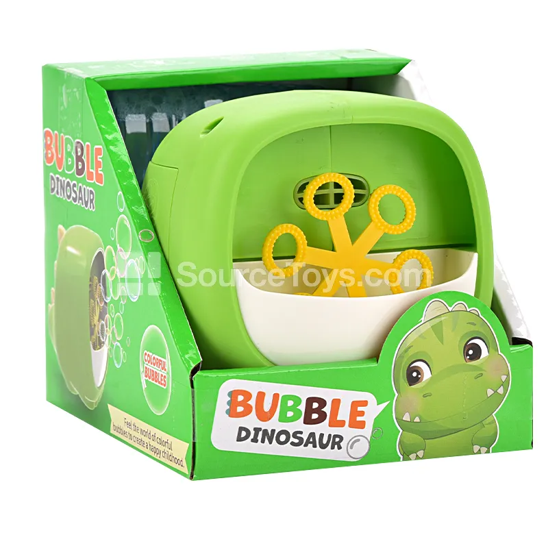 Electric Dinosaur Bubble Machine