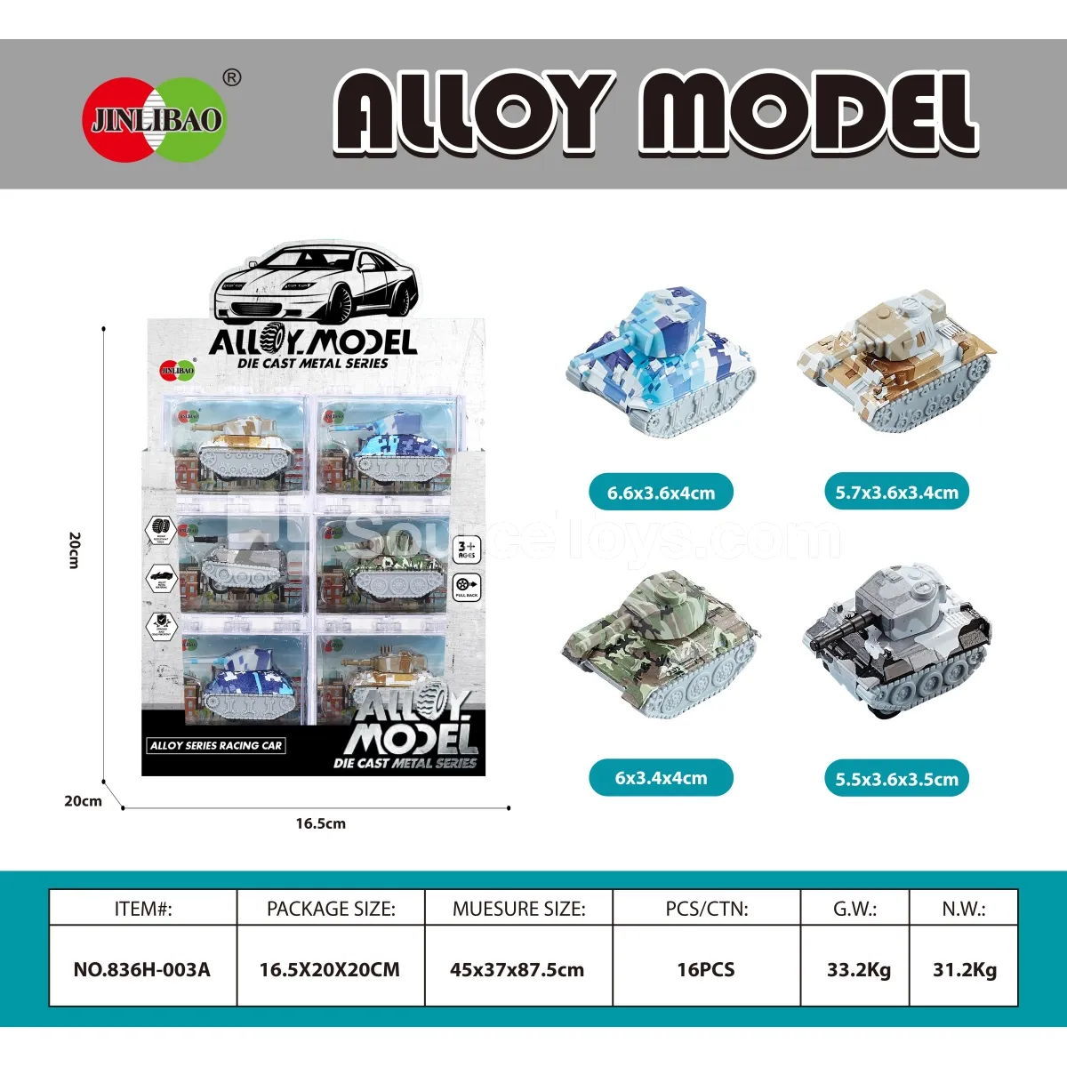 24PCS ABS Building Blocks Toy Set with Alloy Q-Version Friction-Powered Tank 24PCS ABS Building Blocks Toy Set with Alloy Q-Version Friction-Powered Tank