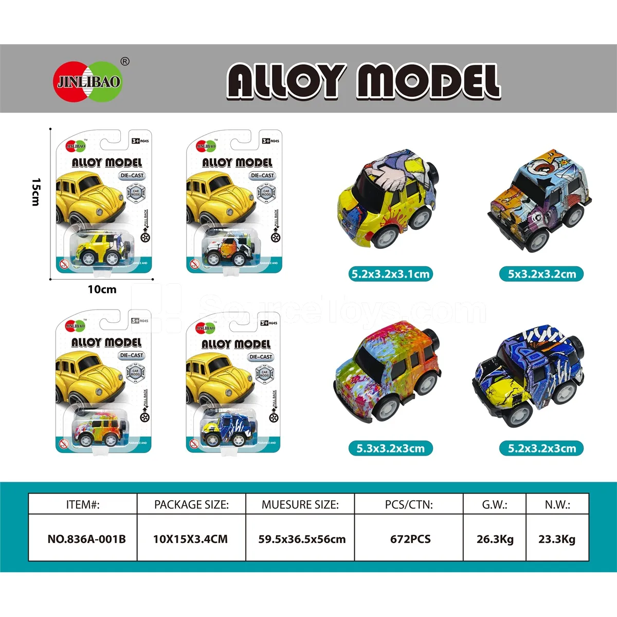 Mini Graffiti Pullback Alloy Car Mini Graffiti Pullback Alloy Car