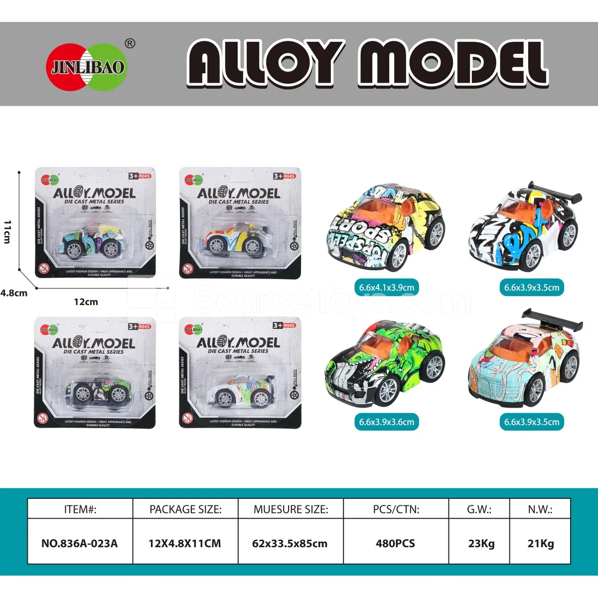 Alloy Q-version Pull-back Graffiti Sports Car Alloy Q-version Pull-back Graffiti Sports Car