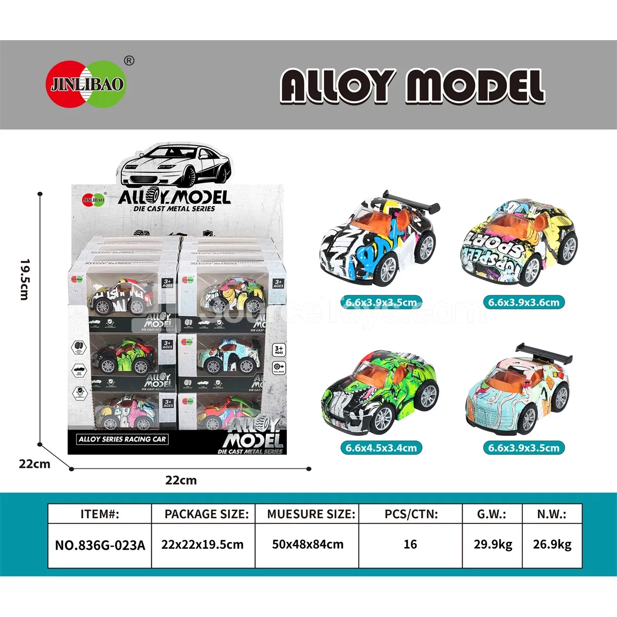 24PCS Display Box Alloy Q-Style Friction-Powered Graffiti Sports Cars 24PCS Display Box Alloy Q-Style Friction-Powered Graffiti Sports Cars