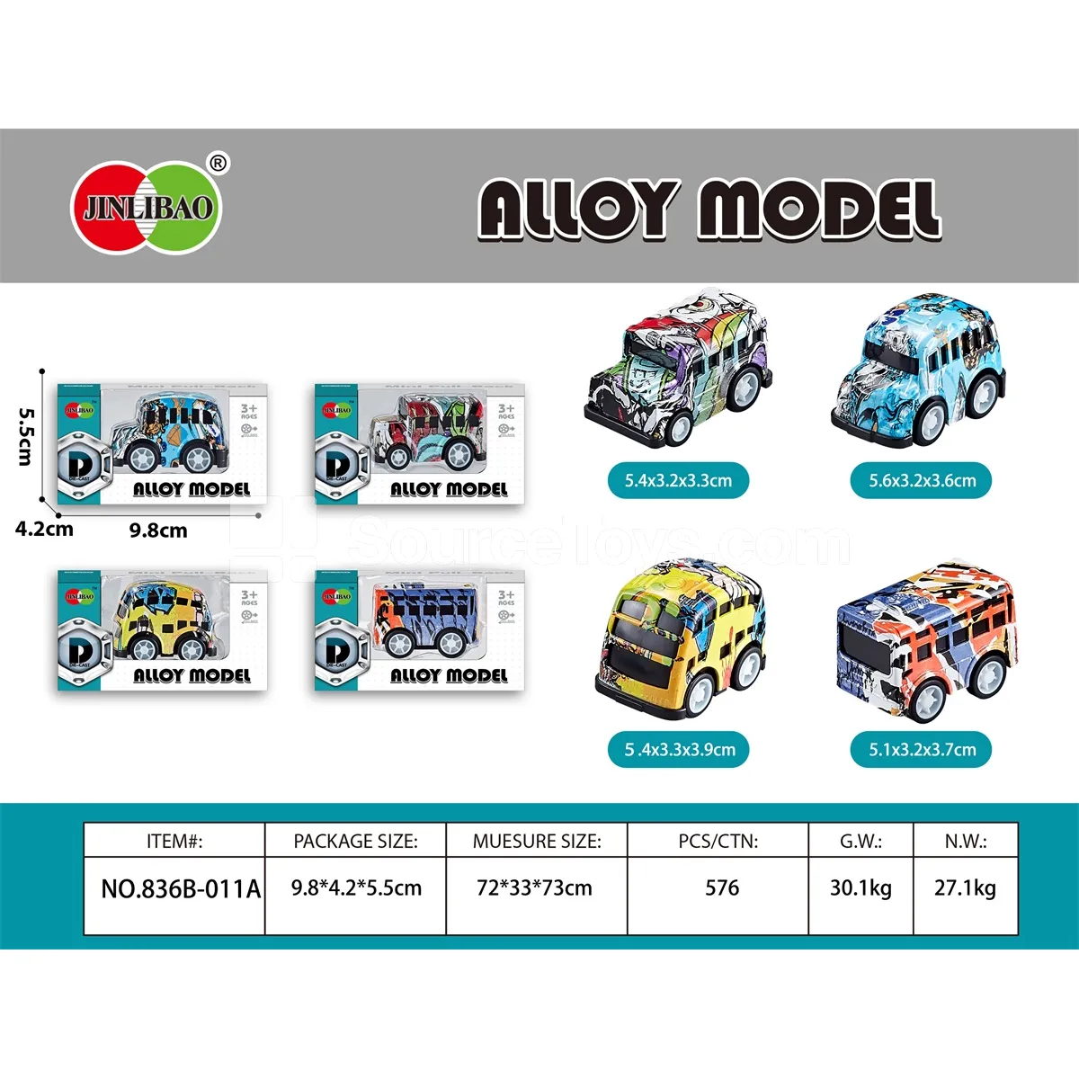 Mini Cartoon Pull-Back Alloy School Bus Mini Cartoon Pull-Back Alloy School Bus