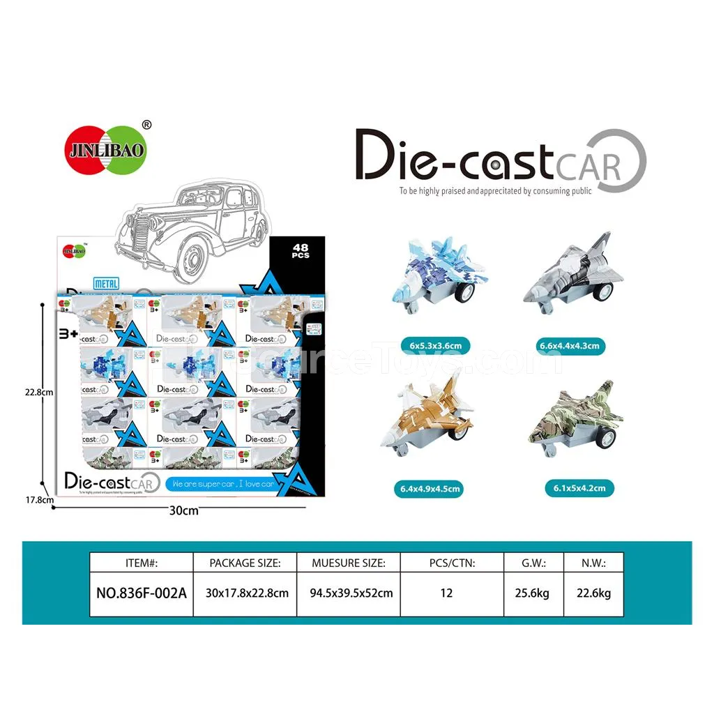48PCS Display Box Mini Q-Style Doodle Pull-Back Alloy Fighter Planes 48PCS Display Box Mini Q-Style Doodle Pull-Back Alloy Fighter Planes