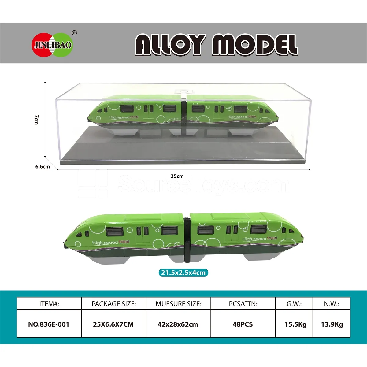 Green Alloy Scooter Train