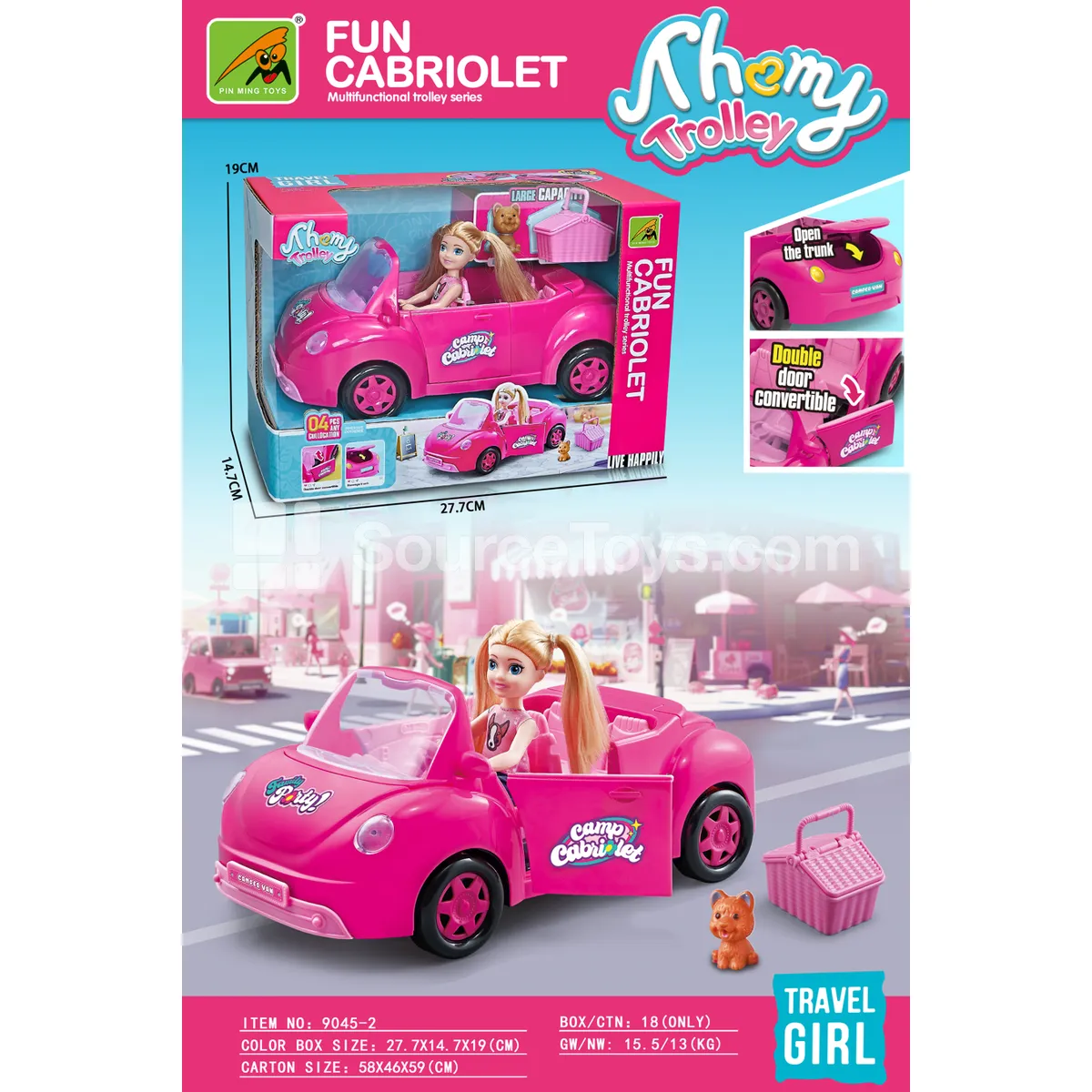 Convertible Ride-On Car