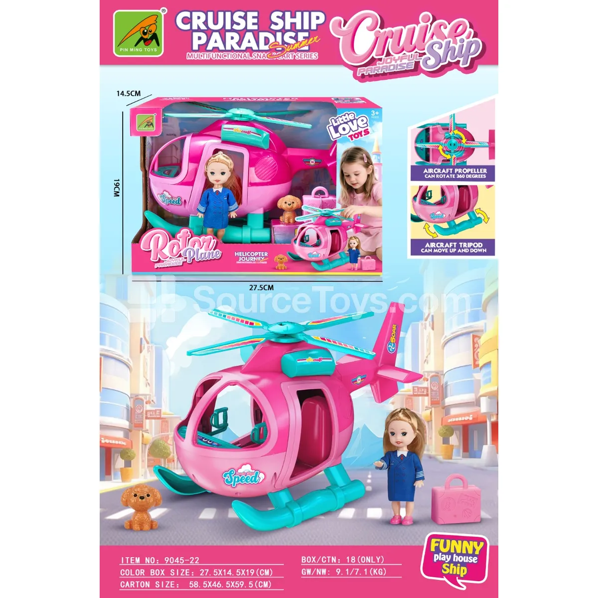 Pretend-Play Helicopter