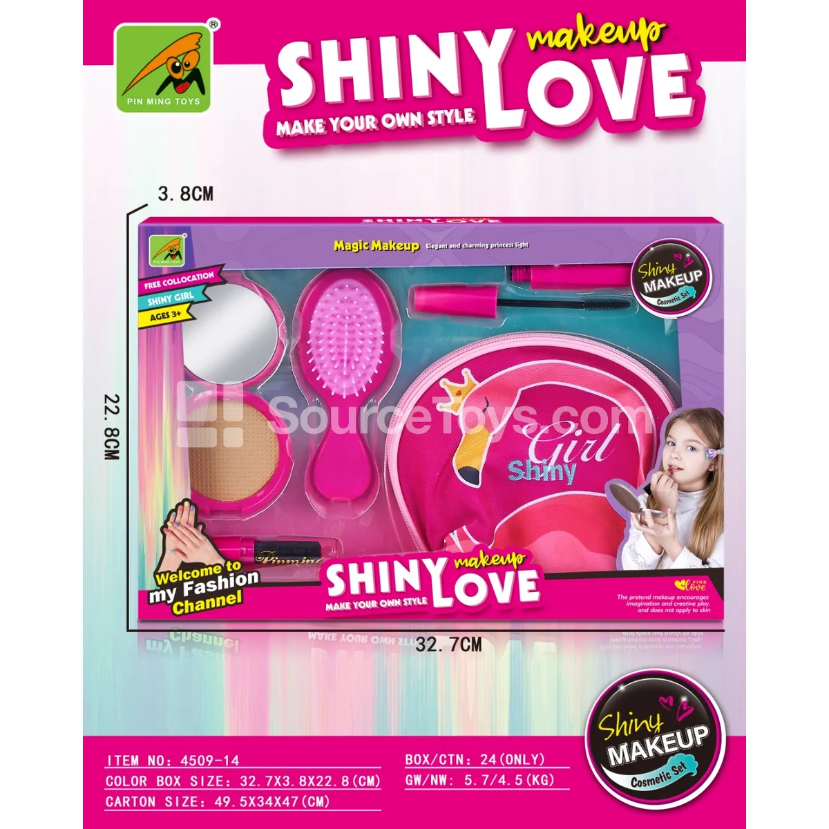 Pretend-Play Makeup Set