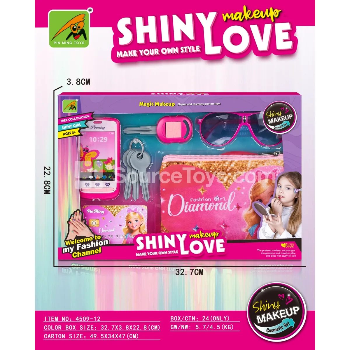 Pretend-Play Makeup Set