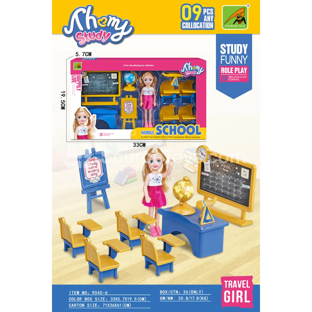 Classroom Pretend Play Set Classroom Pretend Play Set