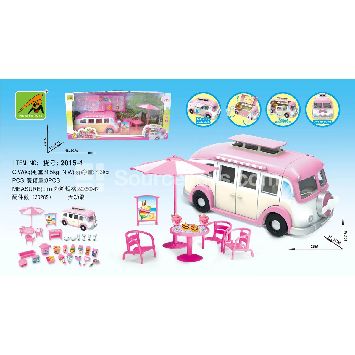 Ice Cream Mini Food Truck