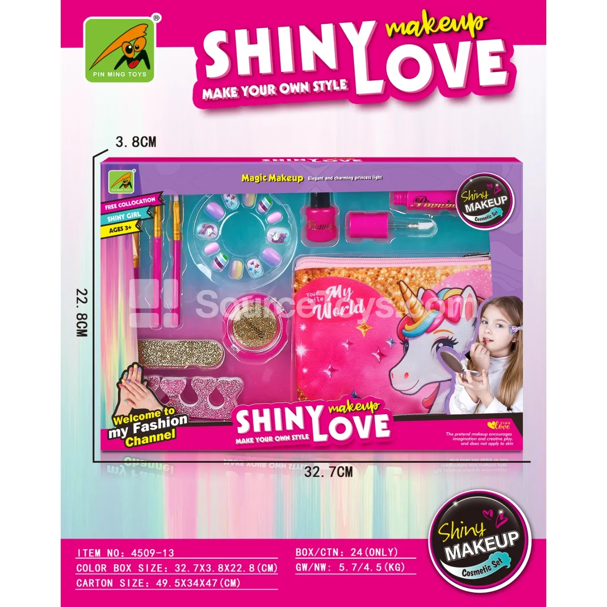 Pretend-Play Makeup Set